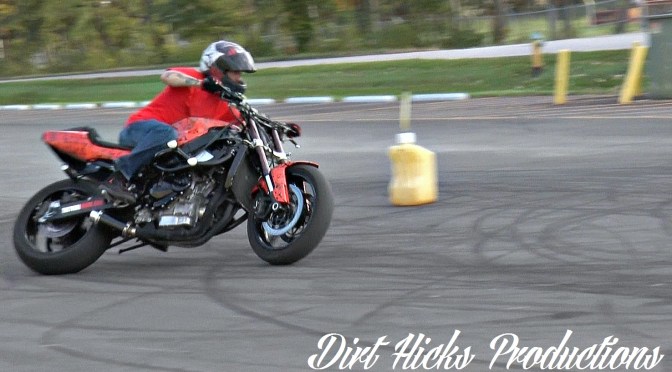 Motorcycle drifting – Josh Graham & John Wesley – stuntbike drift course