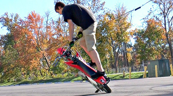 JORDAN THOMAS – MINI STUNTS AT THE LOT