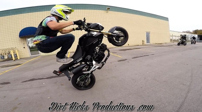 GROM LOT STUNTING – GOPRO GIMBAL – MSX125 WHEELIES & STUNTS