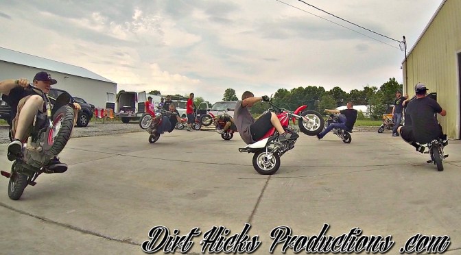MINIBIKE MOSHPIT – DUDE DATE 2014 FIDDY FRIDAY- RAW FOOTAGE