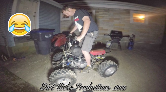 DIRT HICKS FREERIDE ADVENTURES – EPISODE 9 – PROJECT TRX90 TO 140CC CONVERSION