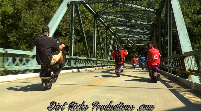 SMALL BORE AT THE GORGE – MINIBIKE RIDEOUT – RED RIVER GORGE, KENTUCKY – GROM, PITBIKE, MOPEDS