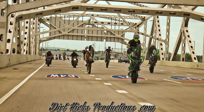 STUNT FOR THE ROSES -RAW FOOTAGE- PART 1:DOWNTOWN LOUISVILLE/OHIO RIVER BRIDGE – DERBY CITY STUNTERZ